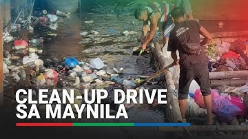 Volunteers hold clean-up drive in Manila amid garbage crisis, health emergency | ABS-CBN News