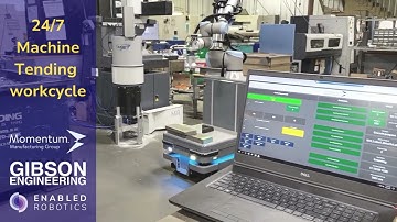 Automating Machine Tending Workflow with ER-FLEX. Case: Momentum Manufacturing Group