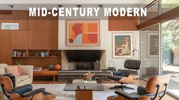 MID-CENTURY MODERN - TIMELESS ELEGANCE AND FUNCTIONALITY FOR YOUR HOME