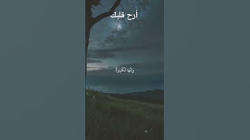 أرح قلبك قليلاً تلاوة خاشعة ومؤثرة قرآن كريم آيات من كتاب الله