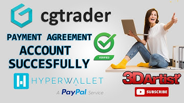 CGTraders Payments Agreement Verified, Sell 3D Models, 3D Artist