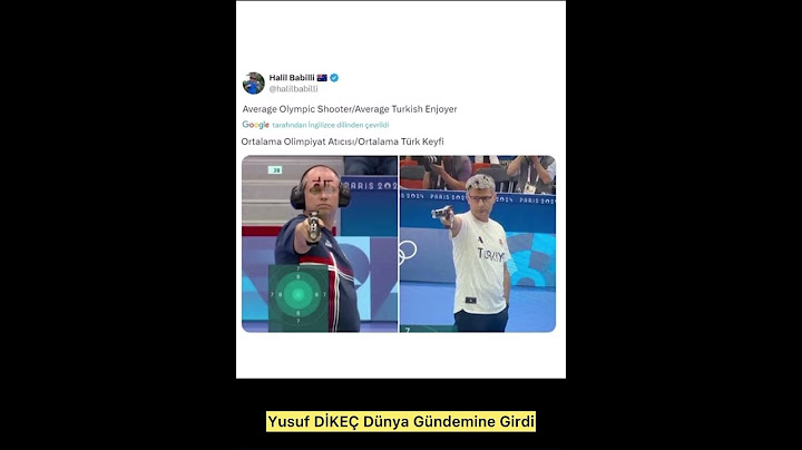 Paris Olimpiyatlarında Yusuf DİKEÇ Dünya Gündemine Girdi!