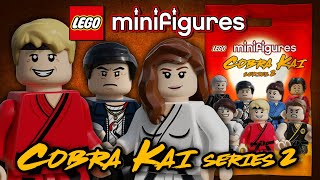 LEGO Cobra Kai Collectible Minifigures Series Two! Custom CMF Series!