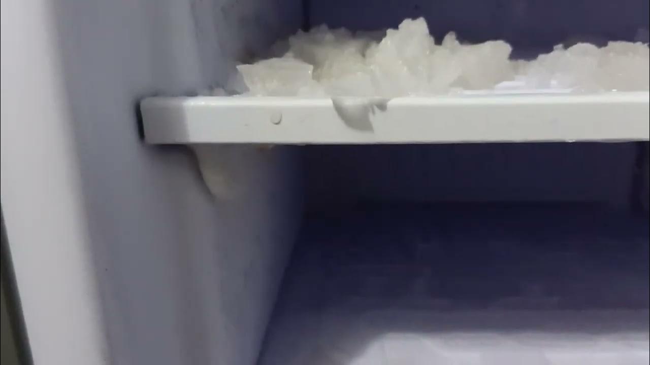 Removing ICE from Freezer YouTube