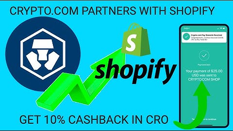 CRO COIN HUGE PARTNERSHIP ANNOUNCED!!! 10% CASHBACK WITH CRYPTO PAY?? CRYPTO.COM x SHOPIFY