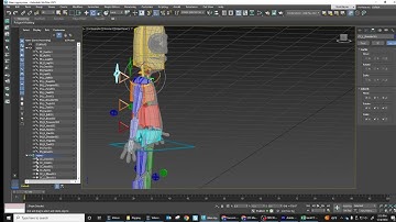 06 Alien Rigging: shoulder and arms
