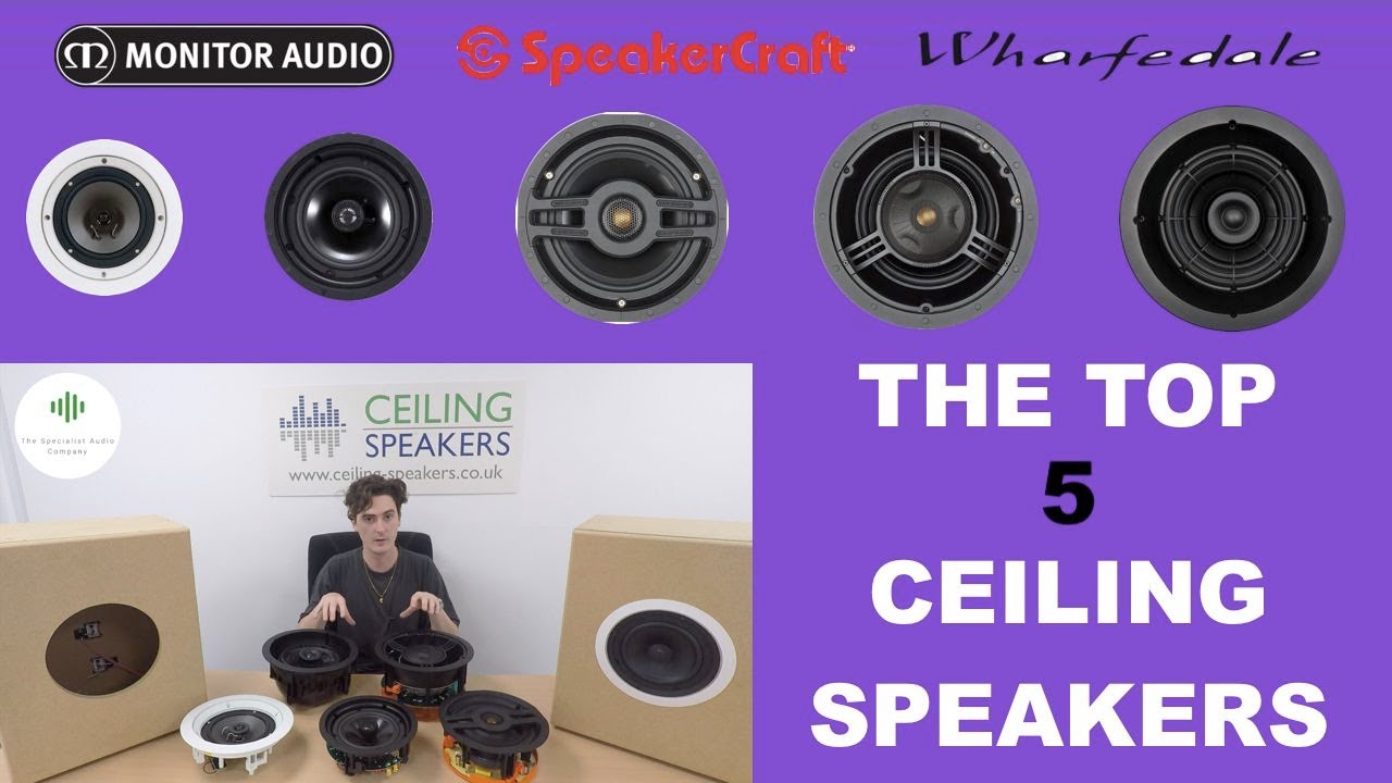 top rated ceiling speakers