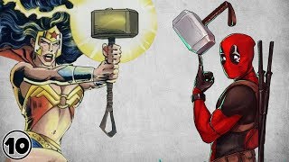 Top 10 Superheroes Who Can Lift Thor’s Hammer