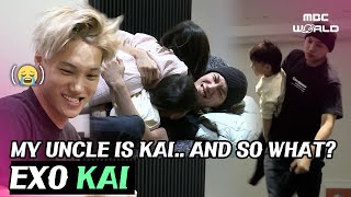 [C.C] Kai's Nephew said 'Hey Uncle, You are a terrible Dancer!'  #EXO #KAI