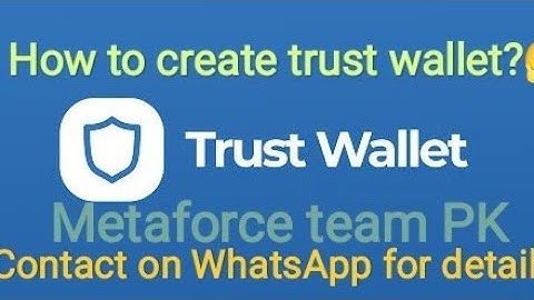 How to create trust wallet? Urdu/Hindi.#metaforce #trustwallet #forceclassic #earningapp #bitcoin