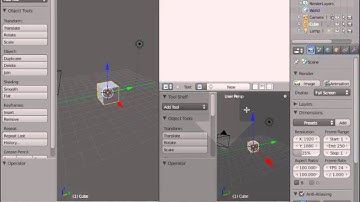 Splitting Joining Extending Editor Windows In Blender