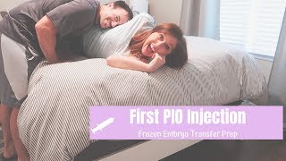 First Progesterone In Oil Injection Pio & Ivf