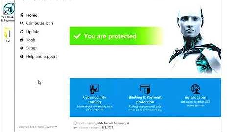 Cannot update virus database in eset