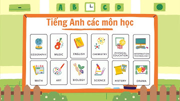 Bé Học Tên Các Môn Học Bằng Tiếng Anh