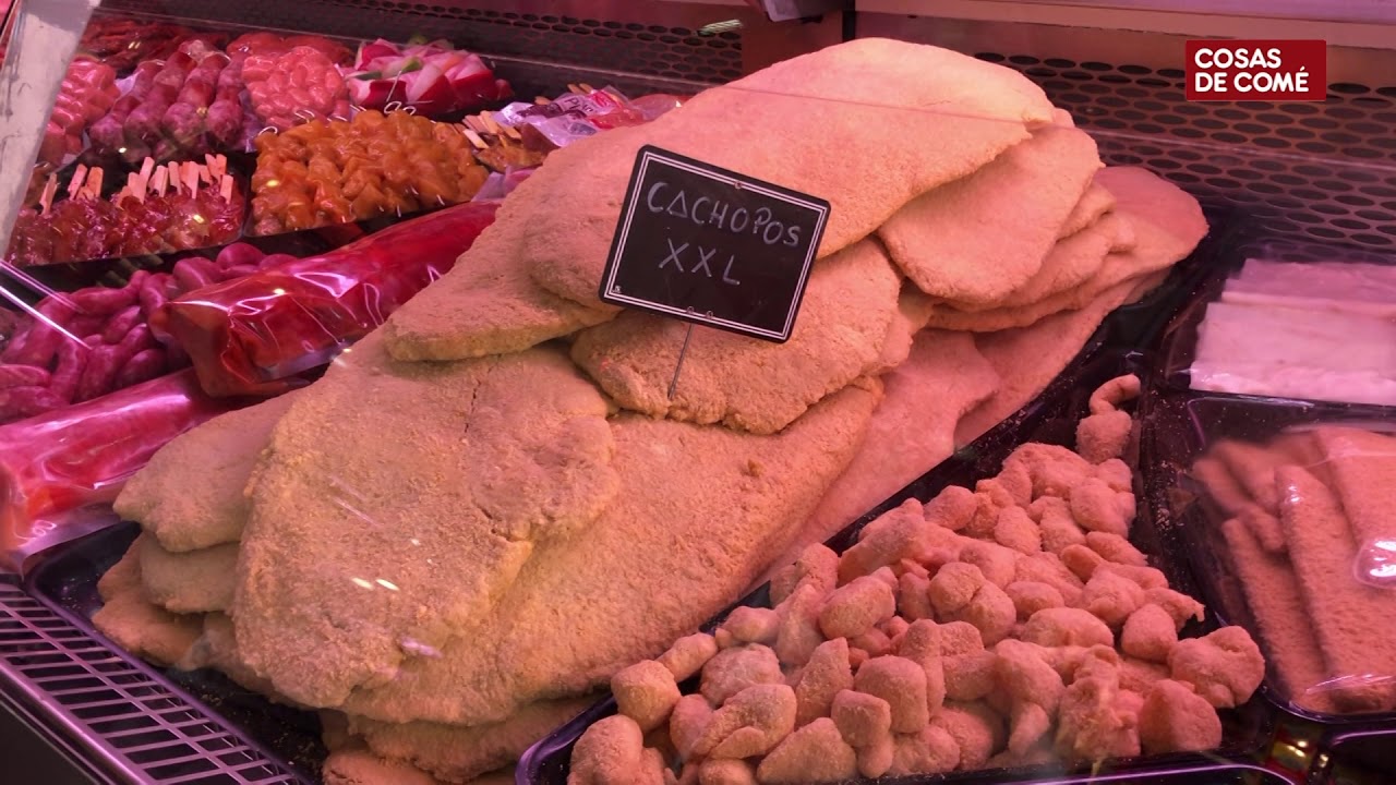 El cachopo gigante de la carnicería Torrecilla de San Fernando