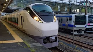 【回8473M】E657系K6編成の内原車輪転削返却回送が勝田駅を発車
