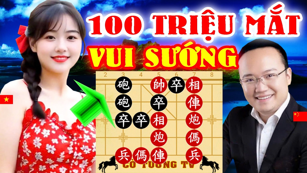 Ván Cờ BÁN MẠNG Thua Thế PHẾ XE KỲ LẠ 100 Triệu Mắt Xem VUI SƯỚNG