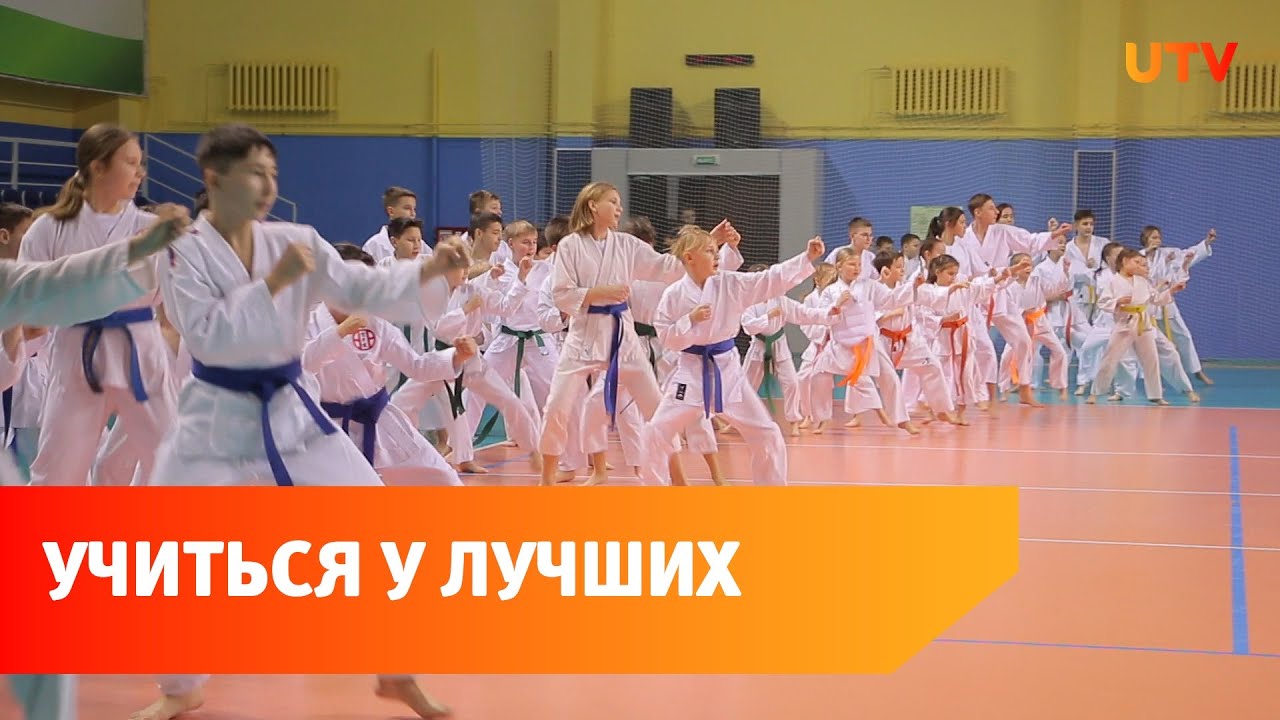 В Стерлитамаке прошел мастер-класс для стерлитамакских каратистов - YouTube