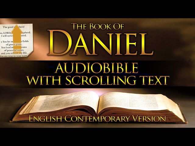 Holy Bible Audio: DANIEL 1 to 12 - With Text (Contemporary English) class=