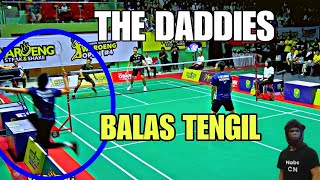 Saling Tengil The Daddies Hendra Ahsan DITANTANG TARUNG BEBAS BADMINTON TARKAM Bagas / Fikri