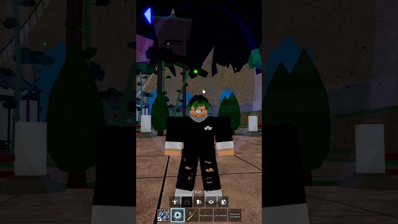maior sorte na pesca no blox fruits  #roblox #bloxfruits