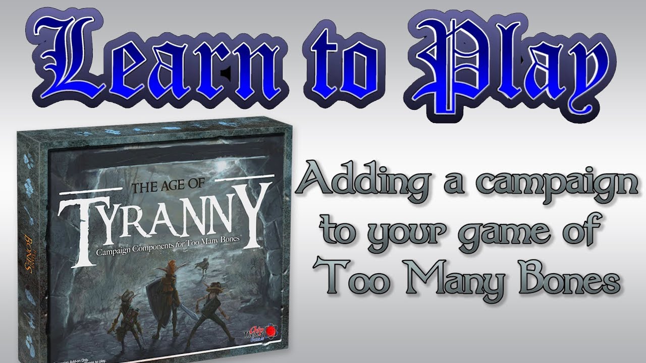 Научитесь играть: дополнение Age of Tyranny