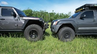 Jeep Wrangler Rubicon vs Nissan Xterra Pro4X