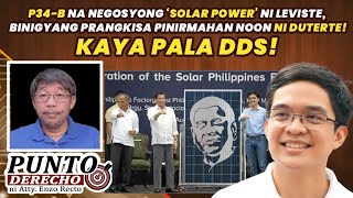 Download Lagu P34-B NA NEGOSYONG ‘SOLAR POWER’ NI LEVISTE, BINIGYANG PRANGKISA PINIRMAHAN NOON NI DUTERTE! MP3