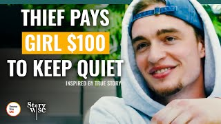 Thief Pays Girl $100 To Keep Quiet | @DramatizeMe.Special