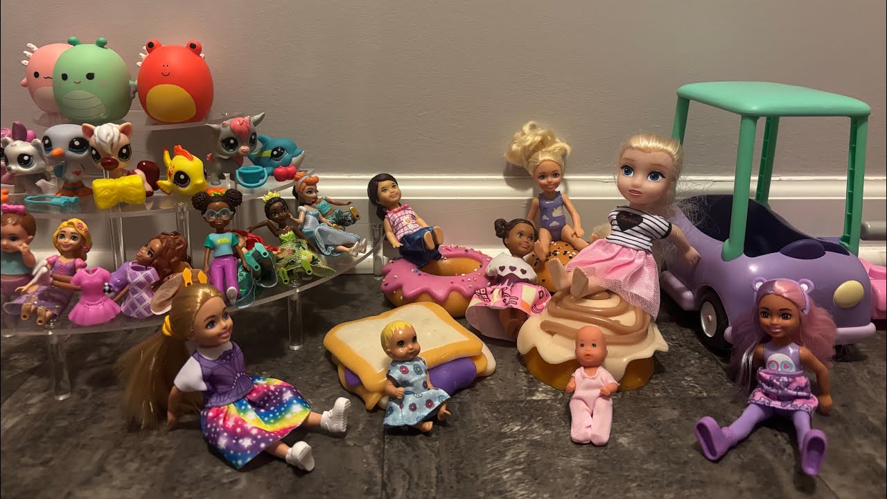 Squishy Surprise! 🎉🛍️ Fun Birthday Shopping! | Playing with Barbies for Toddlers