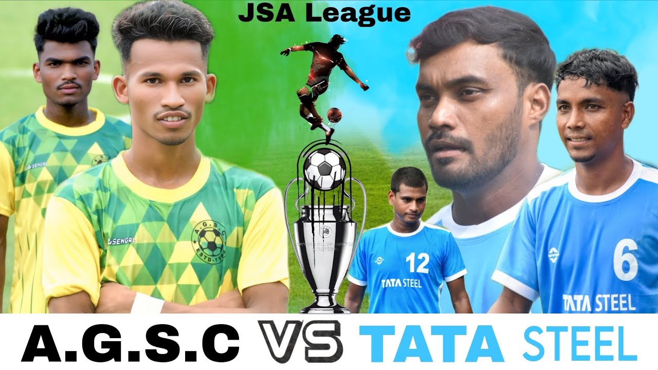 TATA Steel 🆚️ A.G.S.C Gorgora || JSA League Live Match || Venue :- Telco Stadium