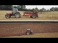 TURNING SOIL AND SPREADING MUCK -- RESEEDING PT.1