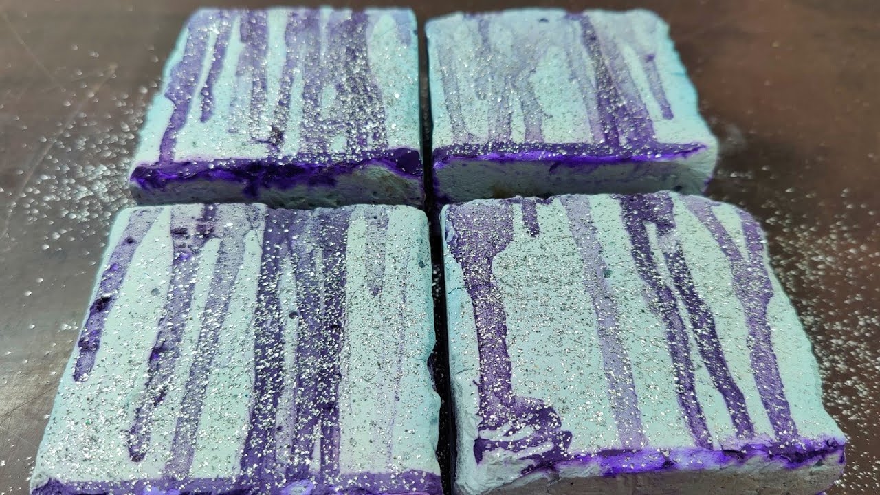 dyed gym chalk blocks!! YouTube