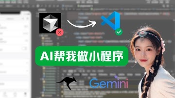 保姆级教程，0基础编程小白，如何利用VScode+gemini 2.5pro如何快速上线自己的第一款微信小程序？