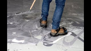 Video Guide 12: How to Paint a Marble Epoxy Floor Coating screenshot 3