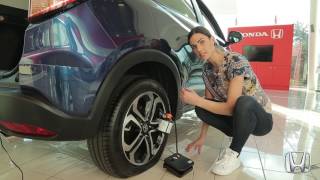 How to use a Honda HRV Tyre Repair Kit