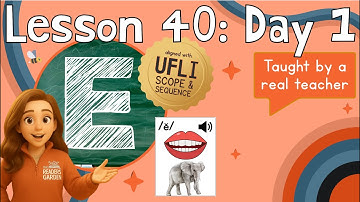 Lesson 40 Day 1: Short E Review | LEARN PHONICS | Aligned with UFLI Scope & Sequence