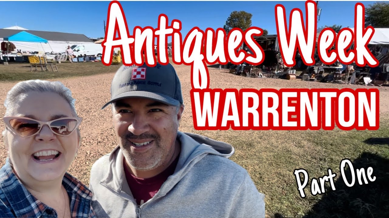 It’s Antiques Week in TEXAS / Round Top / Shop with us YouTube