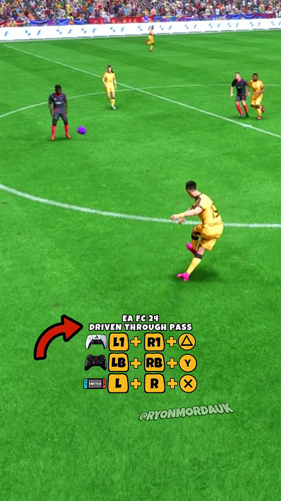How To Do Driven Through Pass in EA FC 24