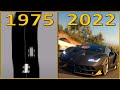 Evolution of racing games 1975 2022