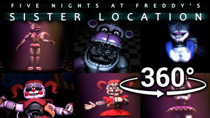 360° Video Five Nights at Freddy's Security Breach in VR 