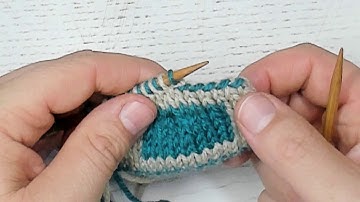 Double-knitting Bind Off
