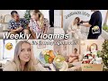 WEEKLY VLOGMAS | New Business BTS, What I Eat + Health Products Haul!