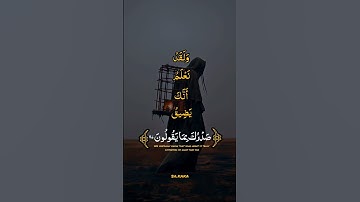 وَلَقَدْ نَعْلَمُ أَنَّكَ يَضِيقُ صَدْرُكَ بِمَا يَقُولُونَ#القارئ_عبدالله_احمد_شعبان #قران #quran