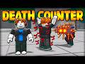 SALVEI MEU AMIGO NOOB DE JOGADORES TÓXICOS COM DEATH COUNTER NO THE STRONGEST BATTLEGROUNDS!!!