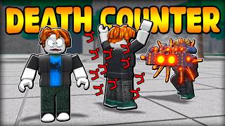 SALVEI MEU AMIGO NOOB DE JOGADORES TÓXICOS COM DEATH COUNTER NO THE STRONGEST BATTLEGROUNDS!!!