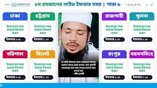 লাইভ | পবিত্র রমজান মাসে রেডিও সুরে কুরআনের ৮ম পারার হৃদয়ছোঁয়া তিলাওয়াত ক্বারি সাইফুল ইসলাম পারভেজ