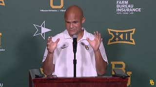 Baylor Football: Postgame vs. Texas (Dave Aranda, Ketron Jackson and Devin Lemear)