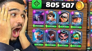 GASTEI TODO O MEU OURO DEPOIS DAS 200 MIL GEMAS!! CLASH ROYALE