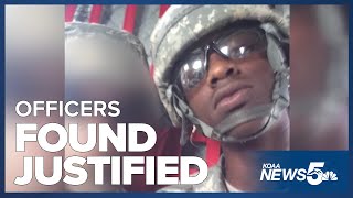 Officers found justified in Internal Affairs' use of force investigation